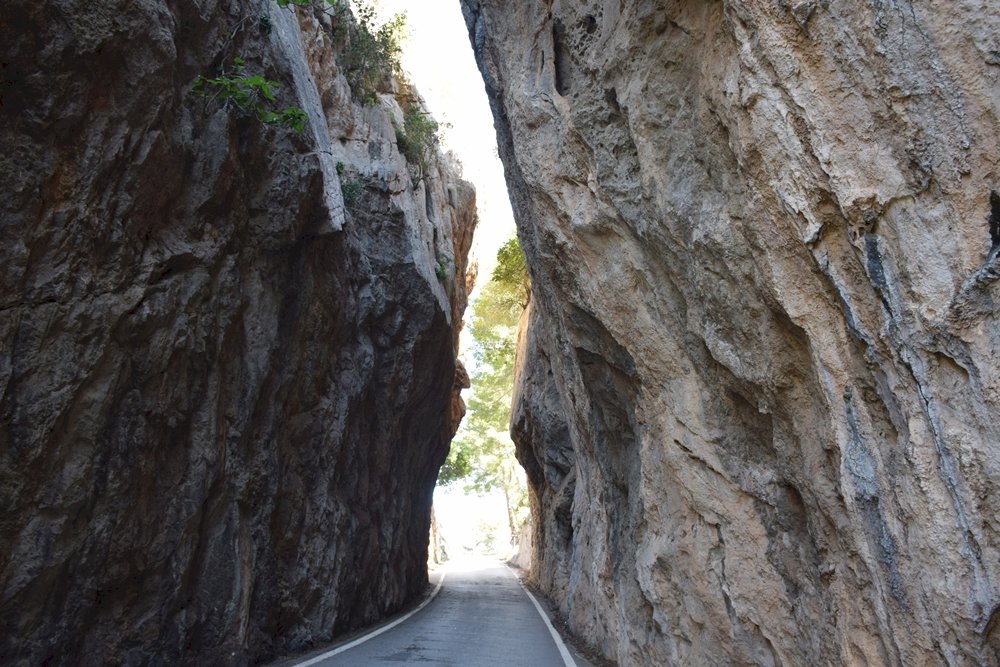 carretera a Sa Calobra Mallorca rompecabezas en línea