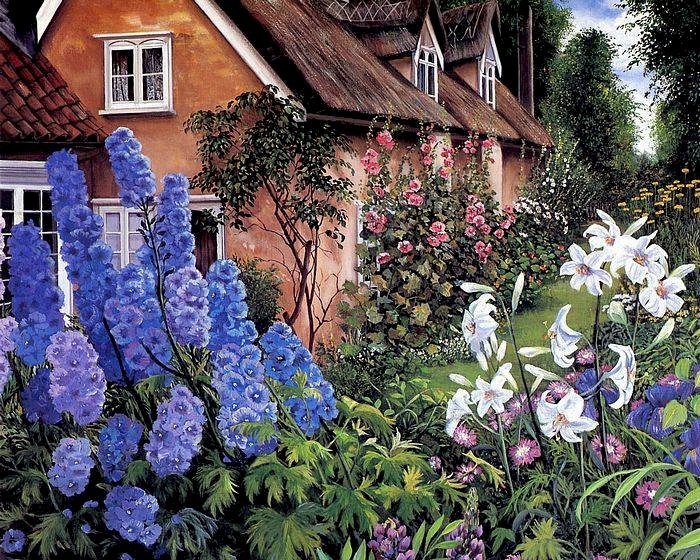 Old cottage jigsaw puzzle