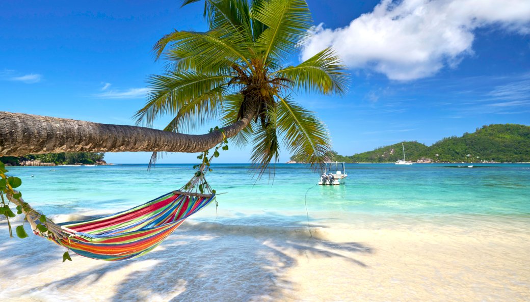 Holidays and comfortable hammocks jigsaw puzzle online