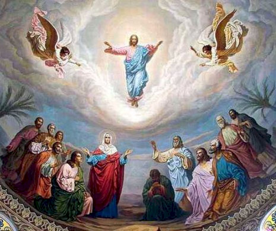 Вознесение Господа на небо пазл онлайн