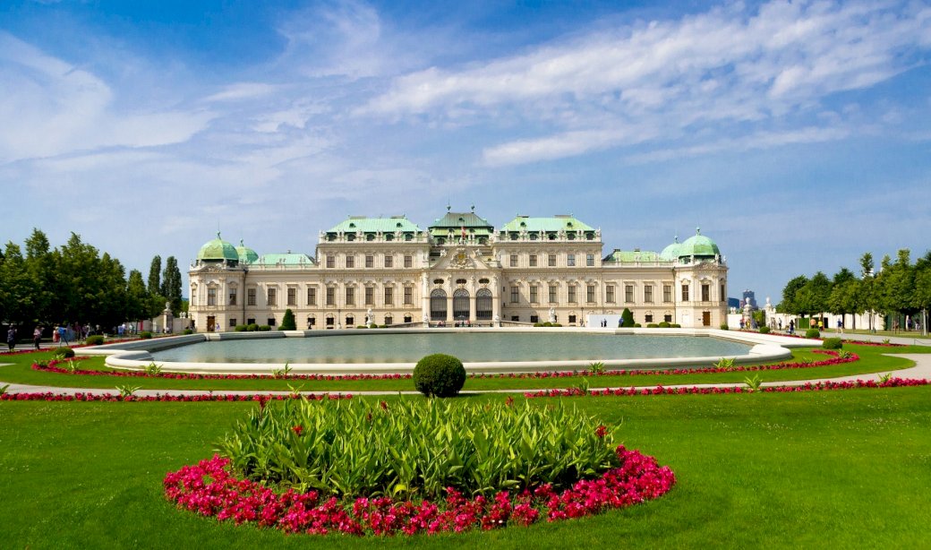 Schloss Wien Schönbrunn Online-Puzzle