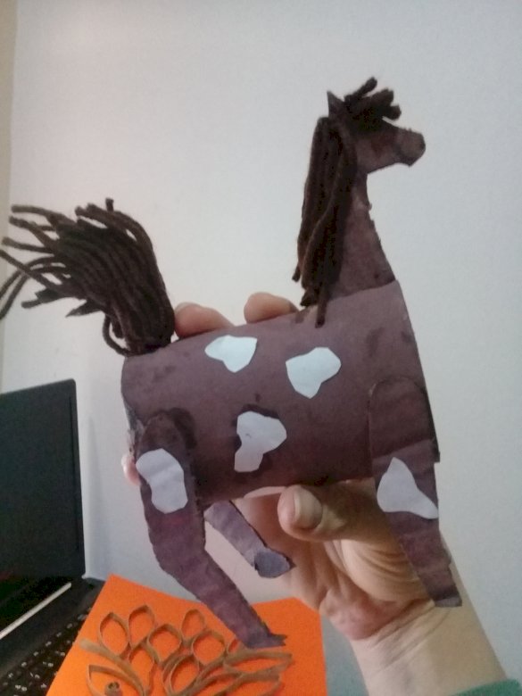 Cavallo a dondolo 3D puzzle online