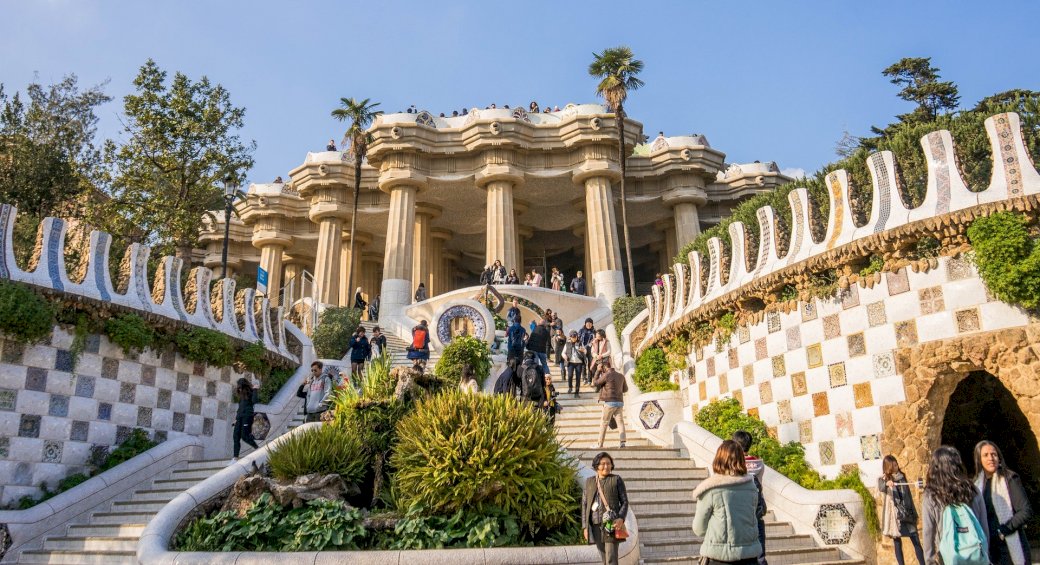 Parcul Gaudi puzzle online