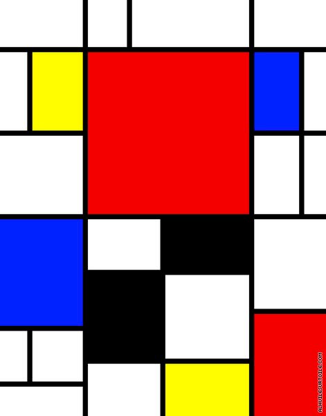 PIET MONDRIAN Composition 4 jigsaw puzzle online