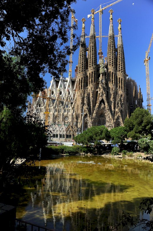 Sagrada Familia στη Βαρκελώνη online παζλ
