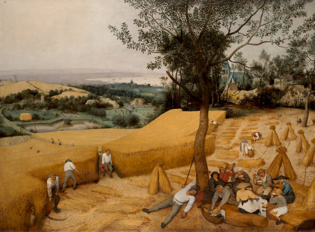 Bruegel - The Harvesters puzzle online