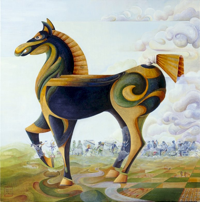 Trojanisches Pferd Puzzlespiel online