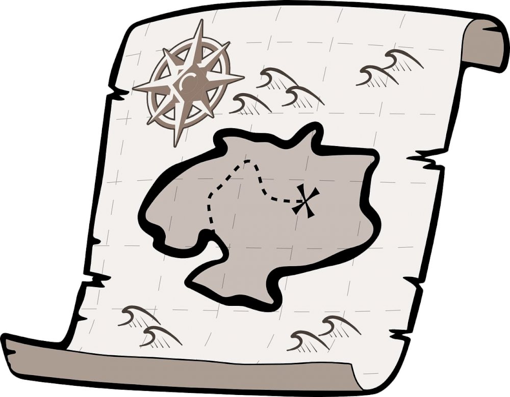 Treasure map jigsaw puzzle online