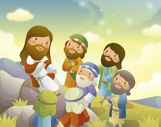 Jézus és az apostolok online puzzle