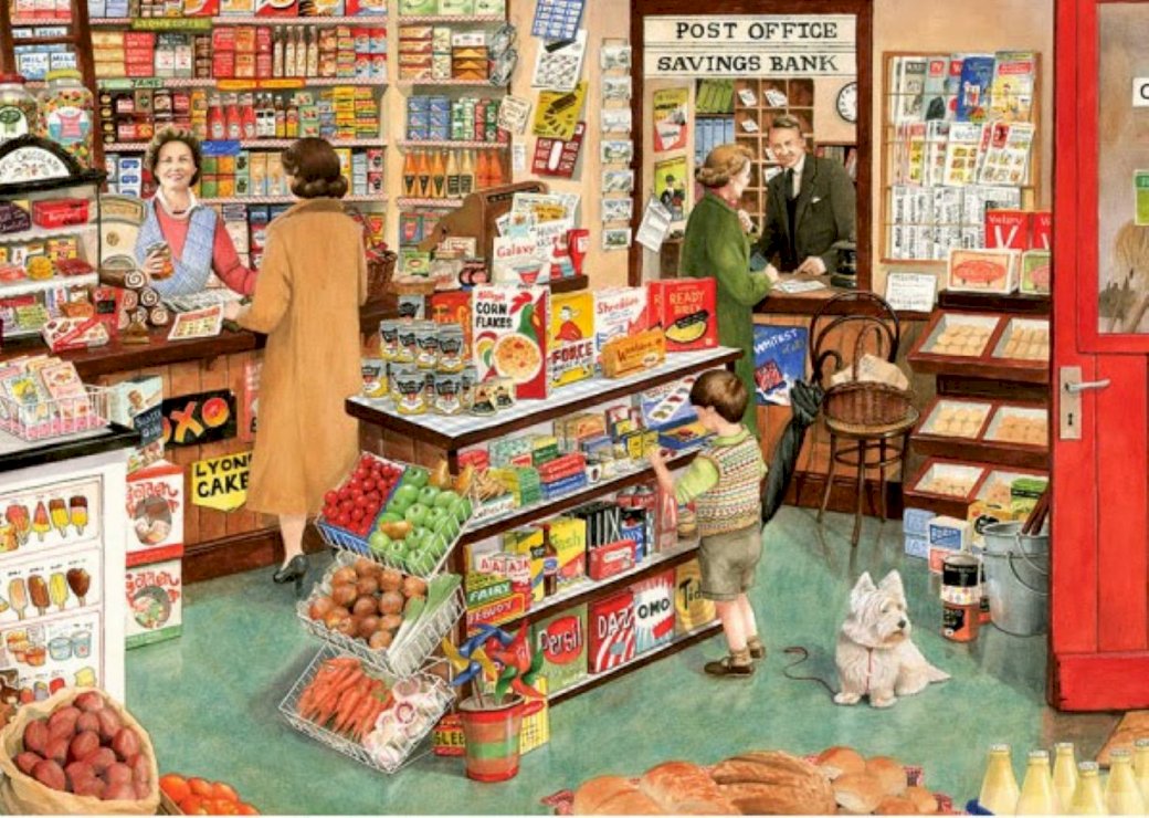 Tienda de comestibles puzzle en ligne