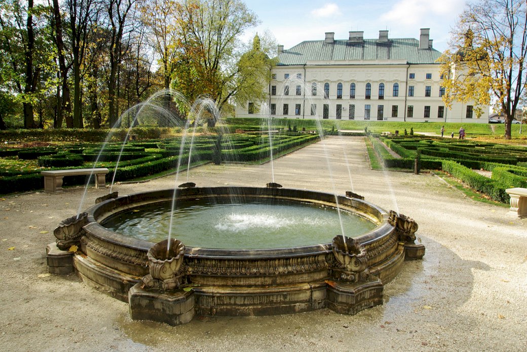 Palacio Sanguszko rompecabezas en línea