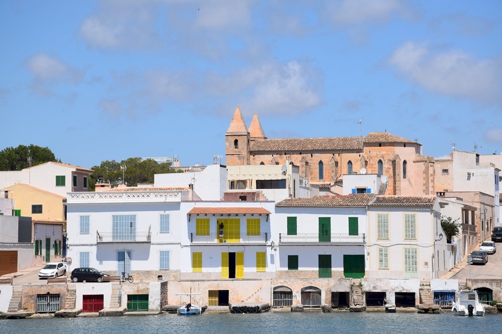Porto colom Mallorca pussel på nätet