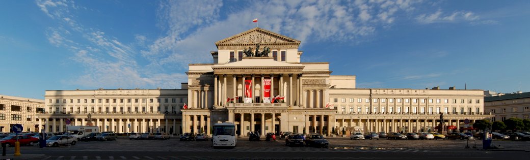Stora teatern i Warszawa pussel på nätet