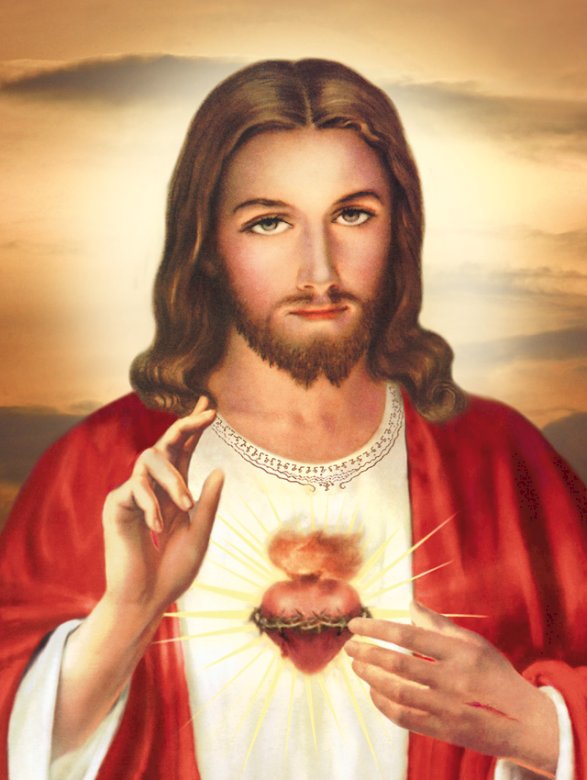 Coração de jesus quebra-cabeças online
