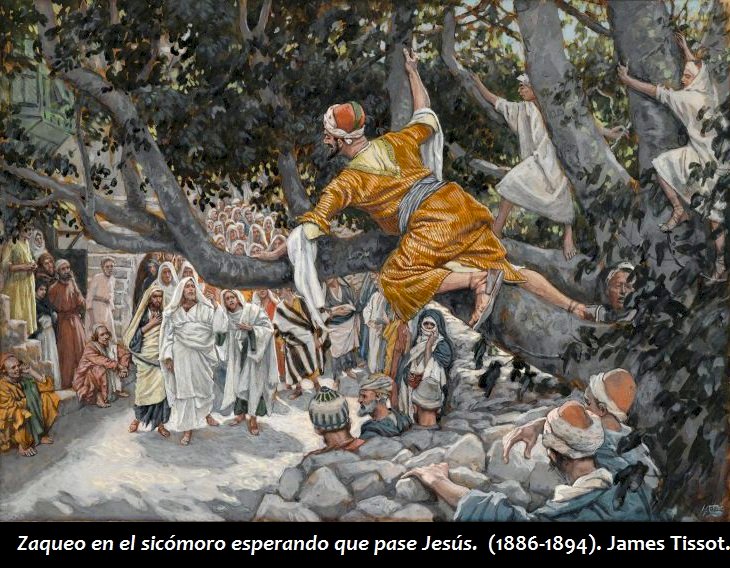 Zacchaeus a fában kirakós online