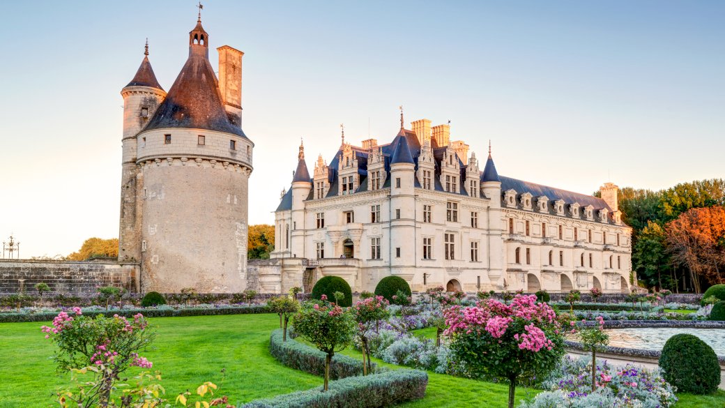 Kasteel van de Loire-vallei legpuzzel online