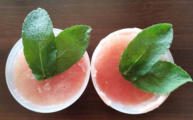 Watermeloen ijs legpuzzel online