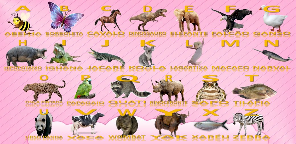 Casse-tête - Alphabet des animaux puzzle en ligne