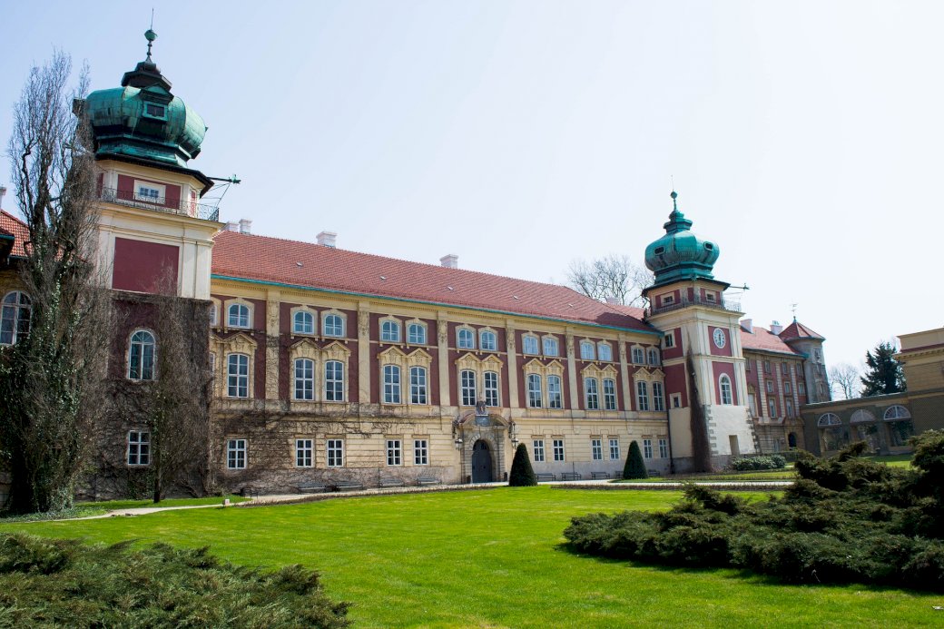 Slott i Łańcut pussel på nätet