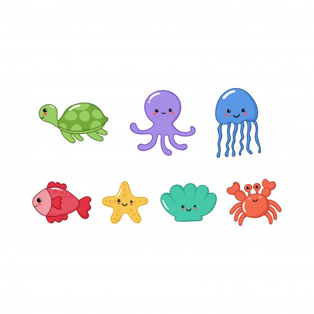 Sea animals puzzle jigsaw puzzle online