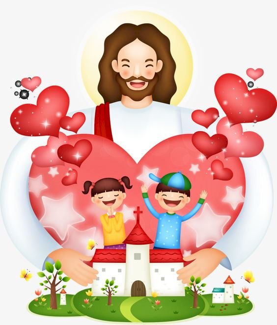 Jesus und Kinder Online-Puzzle