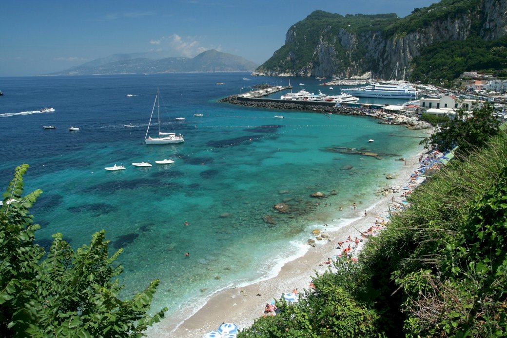 Golfo de Nápoles rompecabezas en línea