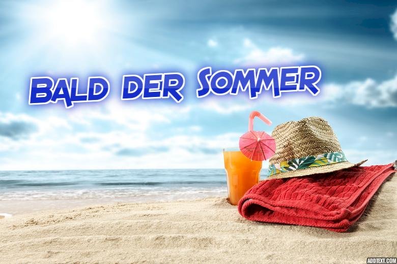 Bald der Sommer skládačky online