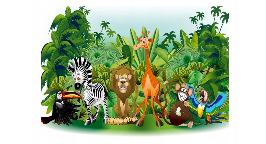 Verze džungle těžší online puzzle