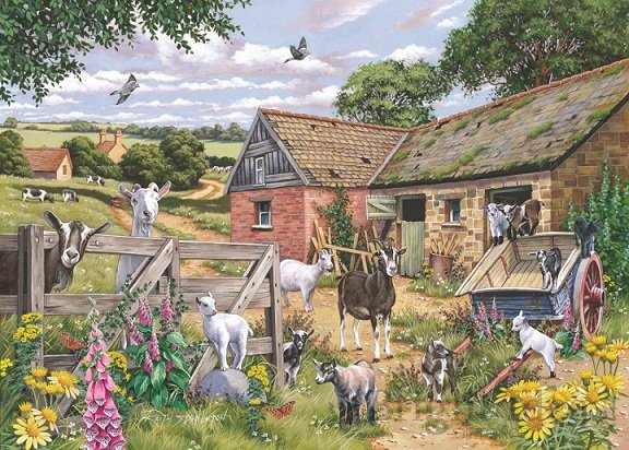 Country Animals. jigsaw puzzle online