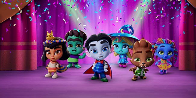 Super monsters for Manu online puzzle