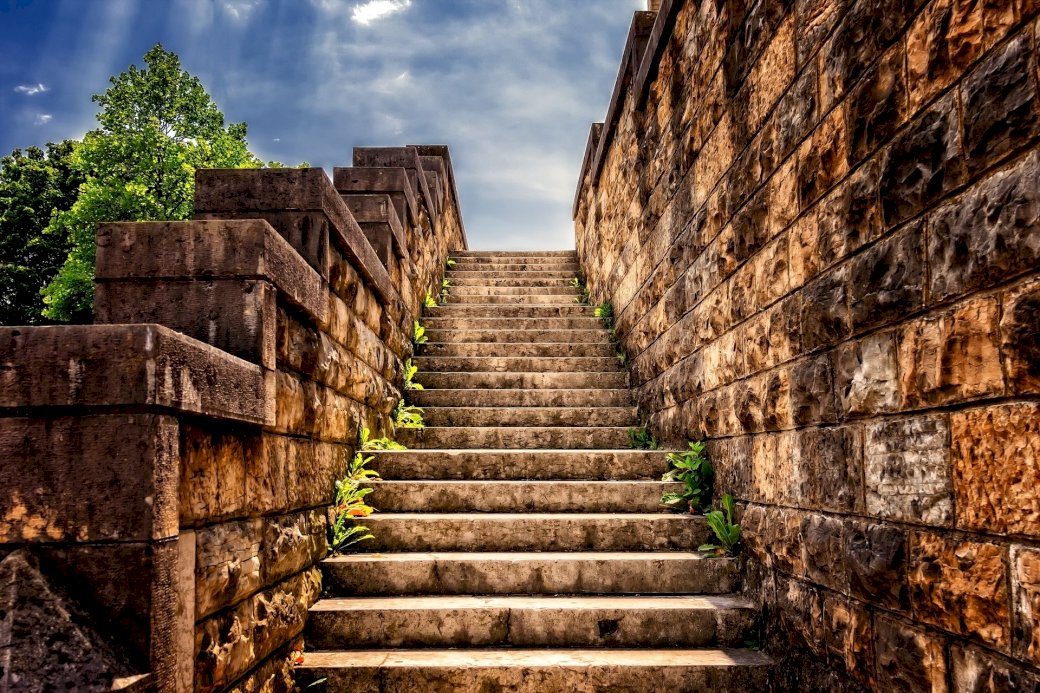 Stairs to heaven jigsaw puzzle online
