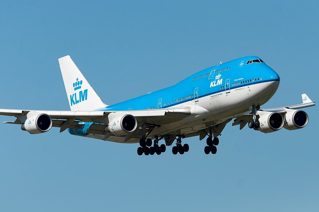 Boeing 747 klm онлайн пъзел