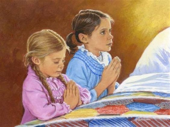 παιδική προσευχή online παζλ