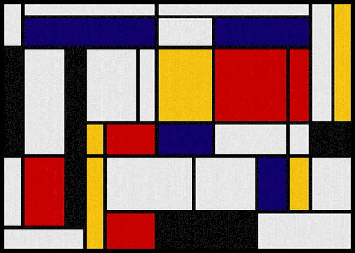 Mondrian skládačky online