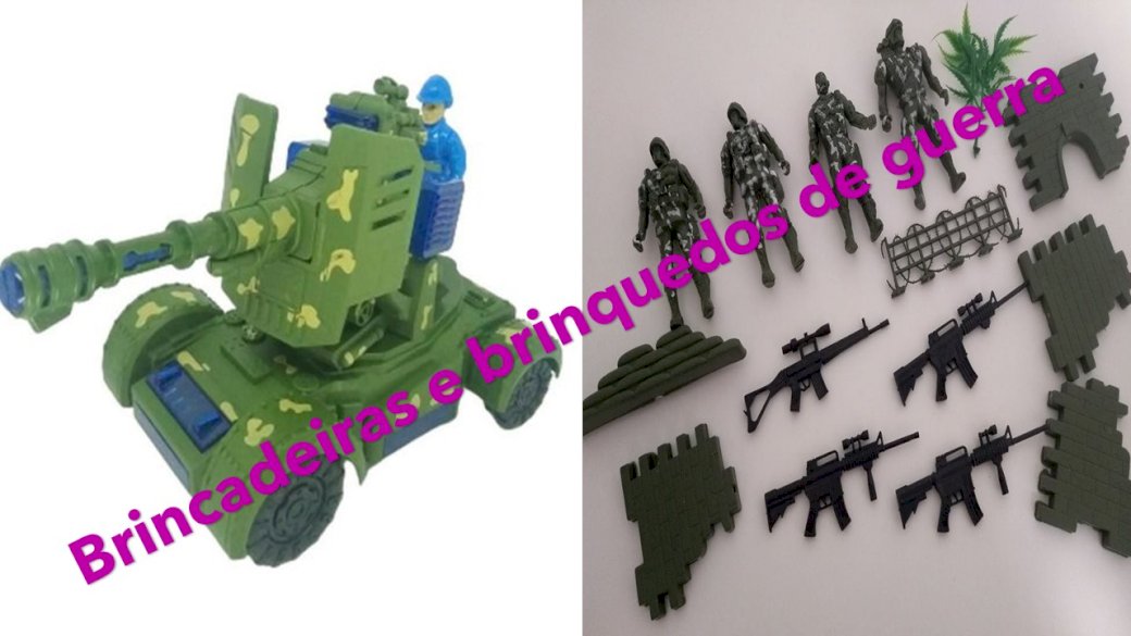Brincadeiras e brinquedos de guerra quebra-cabeças online