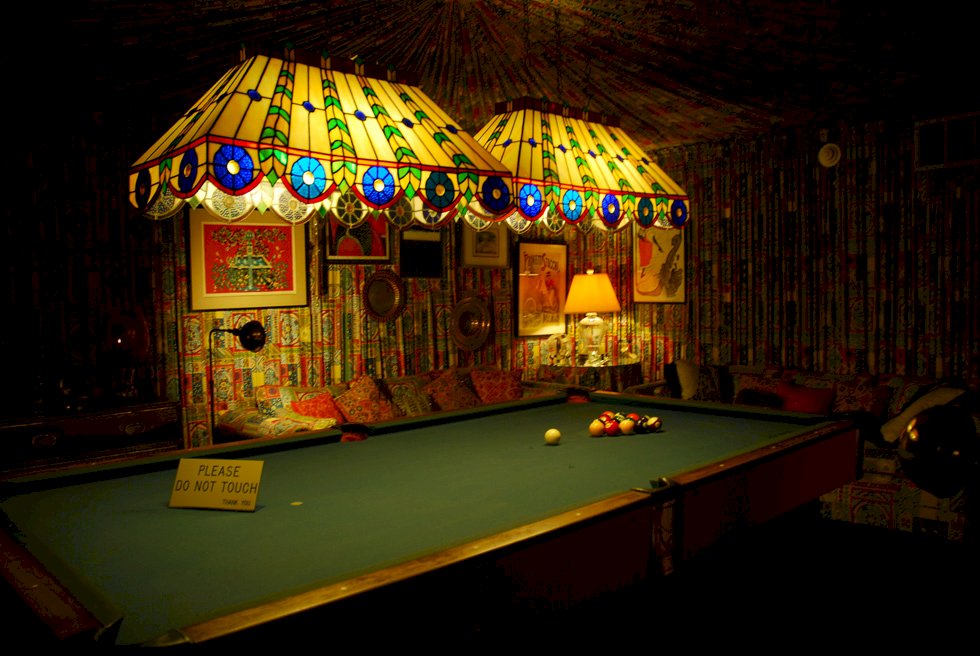 Elvis 'Billardzimmer in Graceland Puzzlespiel online