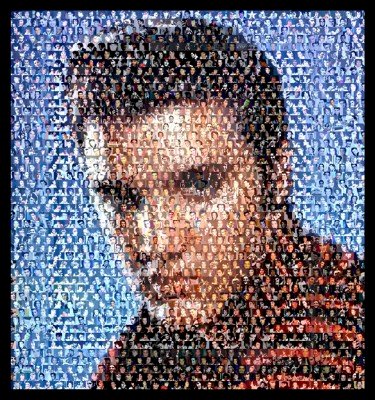 Elvis Presley Photomosaic pussel på nätet