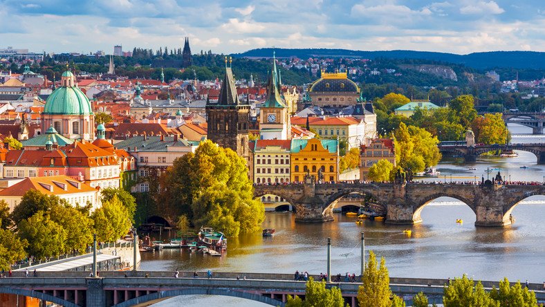 Puzzle - Prag ist die Hauptstadt der Tschechischen Republik Online-Puzzle