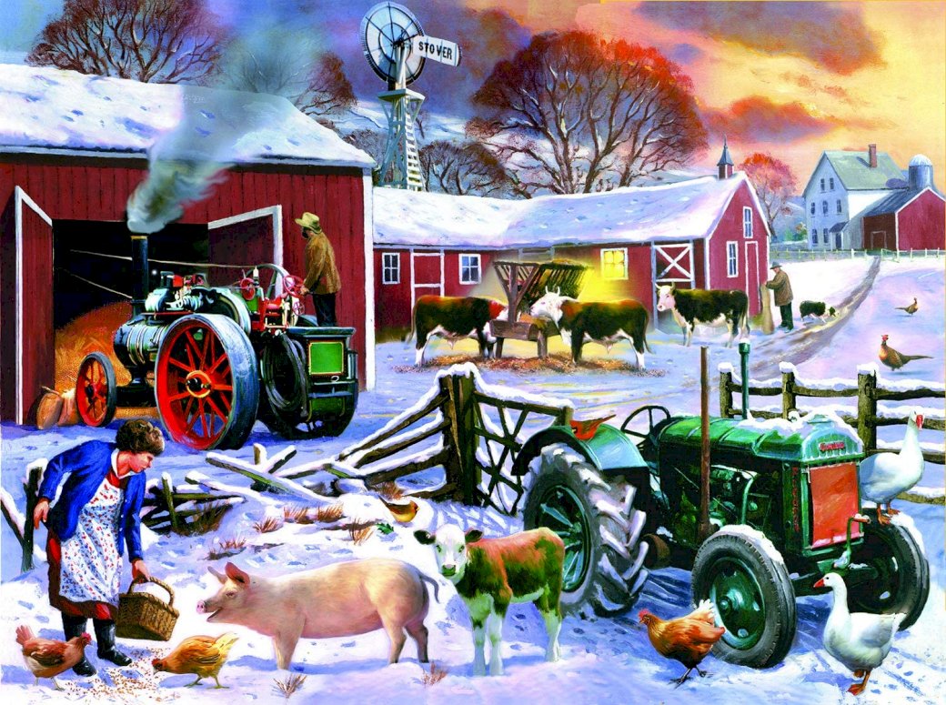 Countryside Farm online puzzle