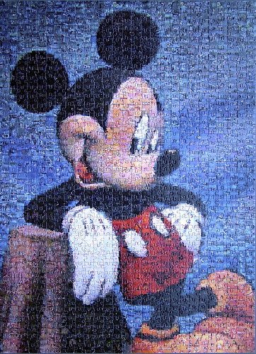 Disney Mickey Mouse Mosaik Online-Puzzle