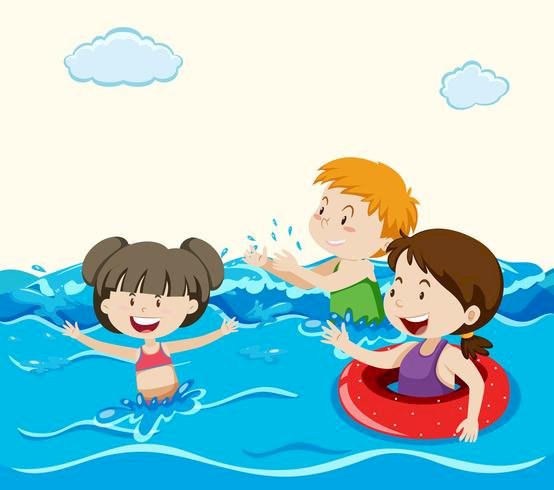 CHILDREN AT THE SEA online puzzle