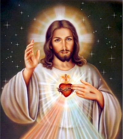Jesus' heart online puzzle