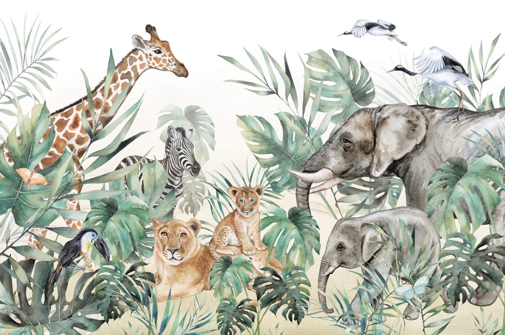Zwierzęta na Safari rompecabezas en línea