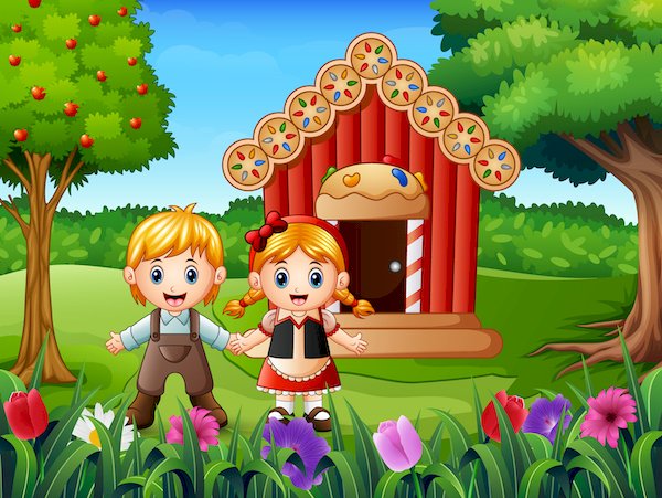 Hansel és Gretel puzzle kirakós online