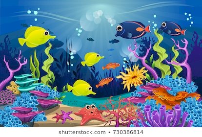 Aquarium. Online-Puzzle