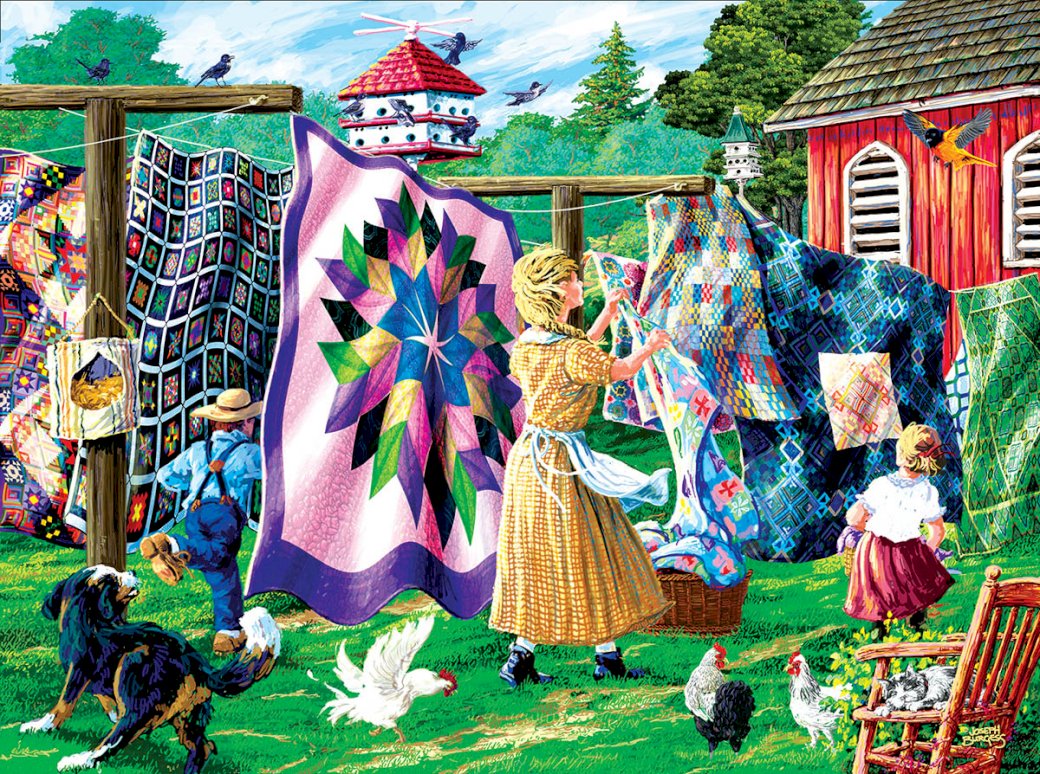 Hang up the laundry jigsaw puzzle online