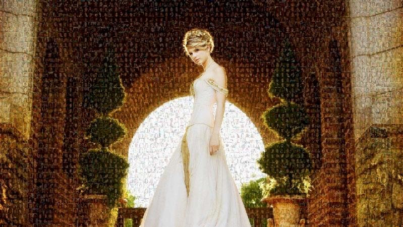 Love Story Mosaic online puzzle