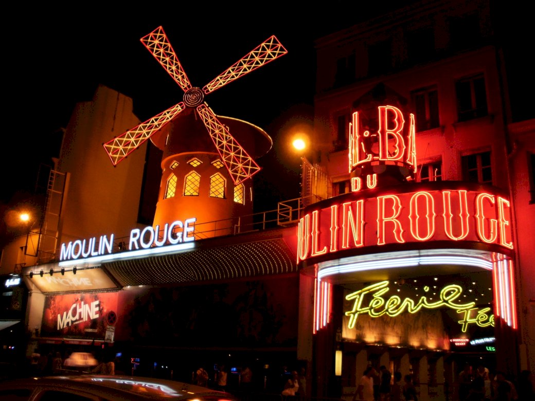 Moulin Rouge pussel på nätet