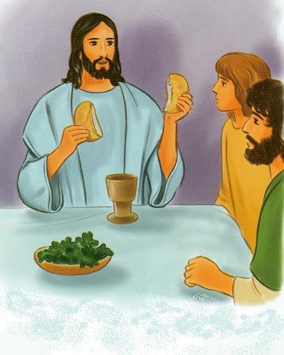 Letztes Abendmahl Jesu Online-Puzzle
