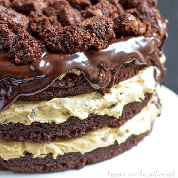 Brownie Overload Cake online puzzel